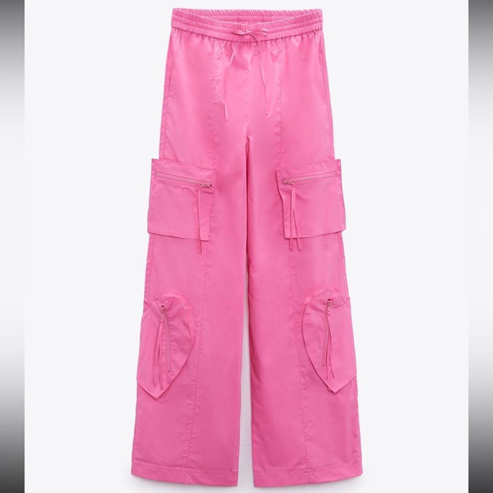 ZARA Heart Cargo Pants.